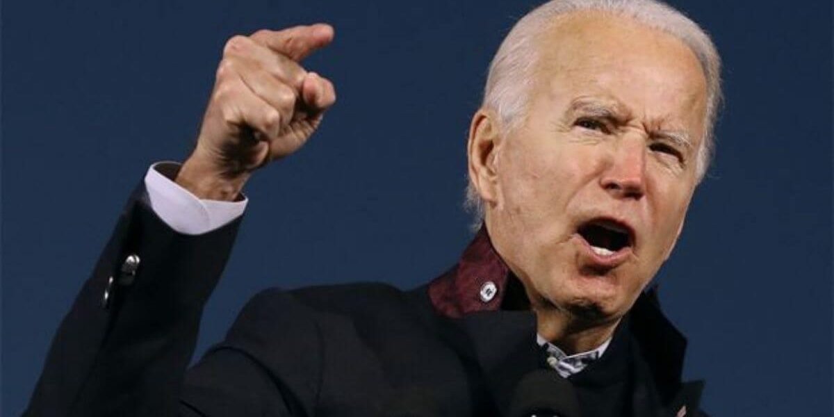 Joe Biden speaking the voter mobilization event