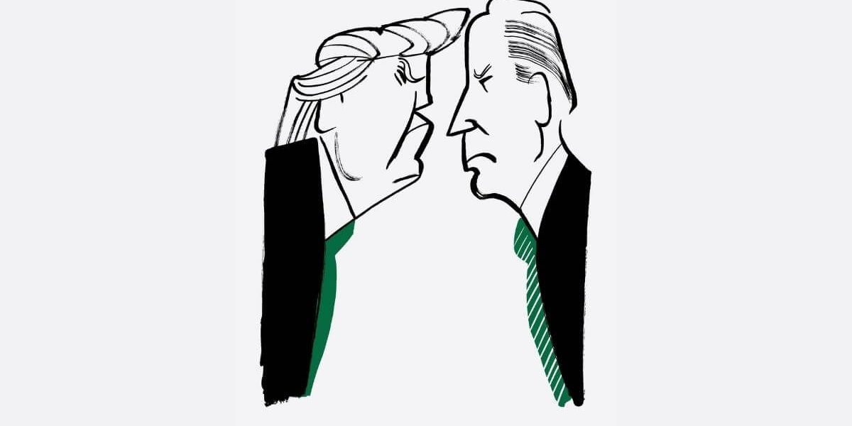 A Trump versus Biden illustration