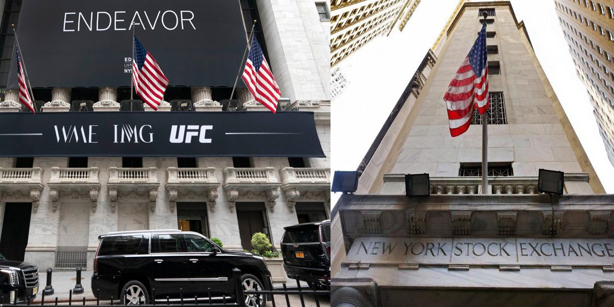 Endeavor debuts at NY stock exchange