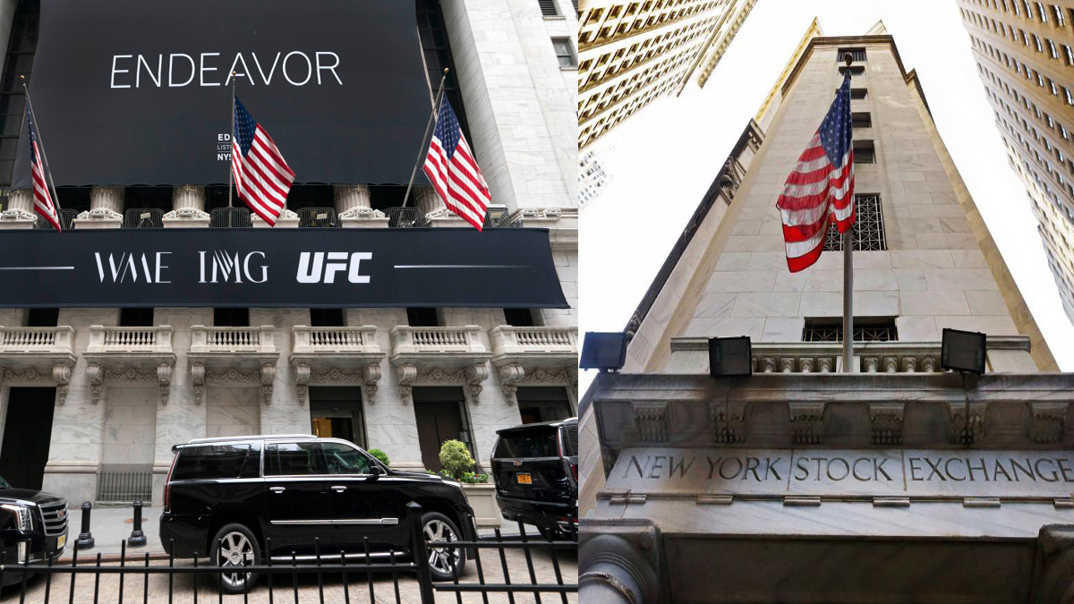 Endeavor debuts at NY stock exchange