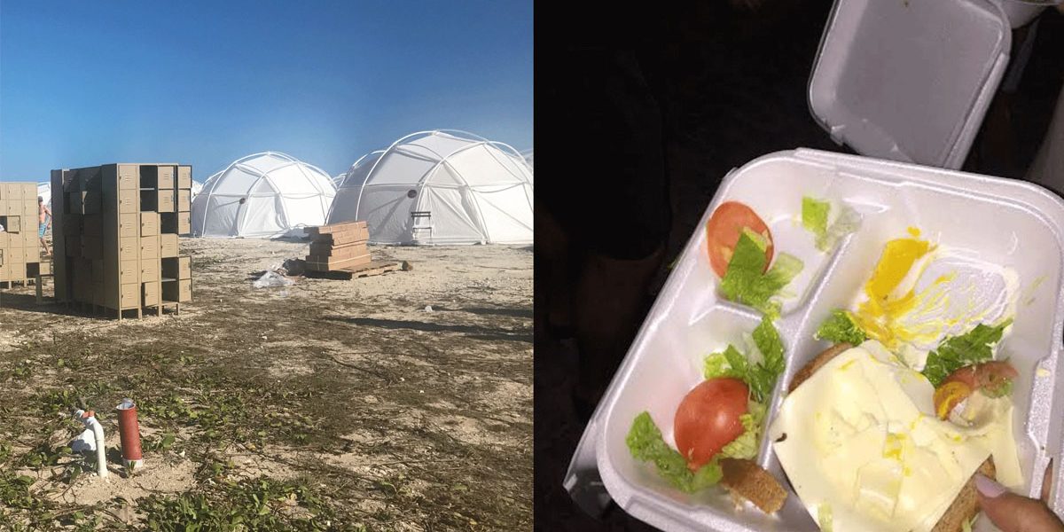 fyre fest. image via vice