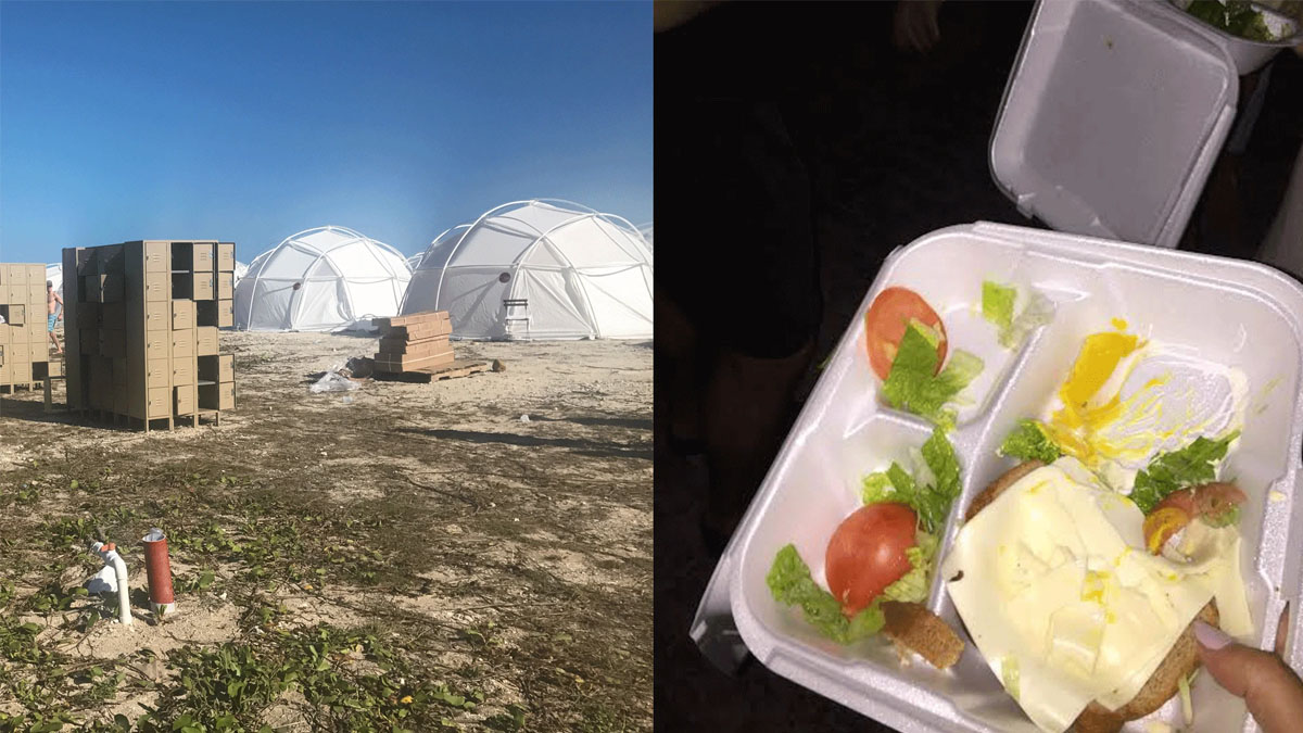 fyre fest. image via vice